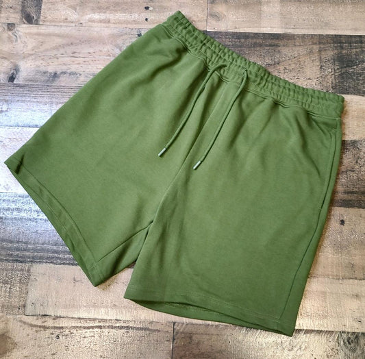 French Terry Shorts Olive