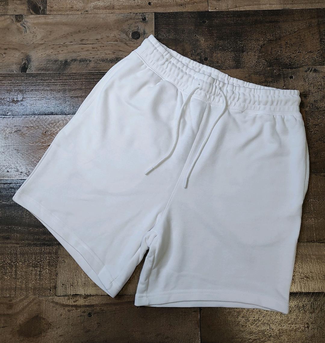 French Terry Shorts White